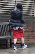 HELENA BONHAM CARTER Out and About in Hampstead 01/20/2018