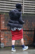 HELENA BONHAM CARTER Out and About in Hampstead 01/20/2018