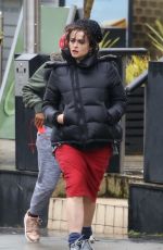HELENA BONHAM CARTER Out and About in Hampstead 01/20/2018