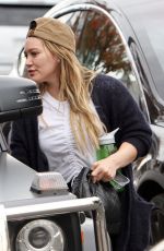 HILARY DUFF Leaves Joan