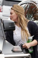 HILARY DUFF Leaves Joan