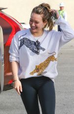 HILARY DUFF Shopping at Big 5 Sporting Goods in Los Angeles 01/15/2018