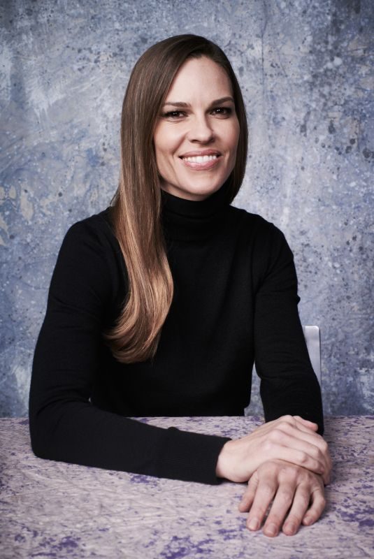 HILARY SWANK at Deadline Studio at Sundance Film Festival 01/21/2018