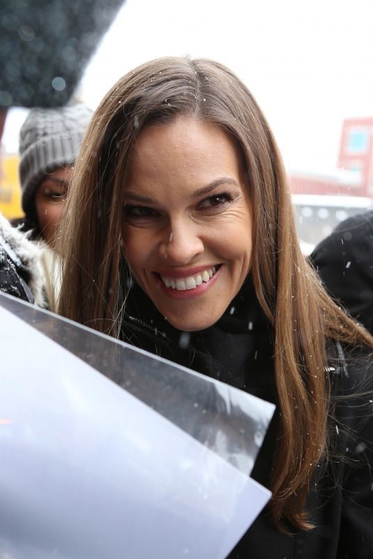 HILARY SWANK at Sundance Film Festival 2018 in Park City 01/20/2018