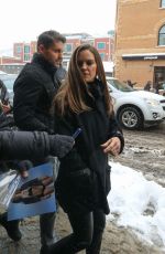 HILARY SWANK Out and About in Park City 01/20/2018