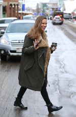 HILARY SWANK Out at 2018 Sundance Film Festival 01/21/2018