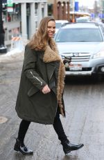 HILARY SWANK Out at 2018 Sundance Film Festival 01/21/2018