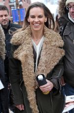 HILARY SWANK Out at 2018 Sundance Film Festival 01/21/2018