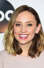 HILLARY ANNE MATTHEWS at ABC All-star Party at TCA Winter Press Tour in Los Angeles 01/08/2018