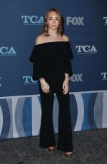 HOLLY TAYLOR at Fox Winter All-star Party, TCA Winter Press Tour in Los Angeles 01/04/2018