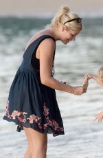 HOLLY WILLOGHBY at a Beach in Barbados 01/02/2018