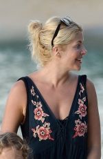 HOLLY WILLOGHBY at a Beach in Barbados 01/02/2018