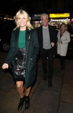 HOLLY WILLOGHBY at Cafe De Paris in London 01/15/2018