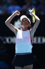 HSIEH SU-WEI at Australian Open Tennis Tournament in Melbourne 01/18/2018