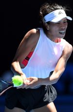 HSIEH SU-WEI at Australian Open Tennis Tournament in Melbourne 01/18/2018