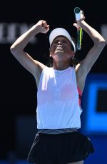 HSIEH SU-WEI at Australian Open Tennis Tournament in Melbourne 01/18/2018