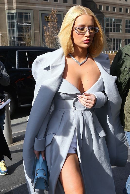 IGGY AZALEA Arrives at Roc Nation Luncheon in New York 01/27/2018