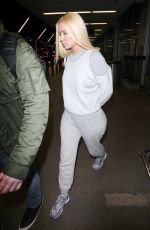 IGGY AZALEA at Los Angeles International Airport 01/27/2018