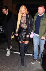 IGGY AZALEA Leaves Pre-grammys Party in New York 01/26/2018