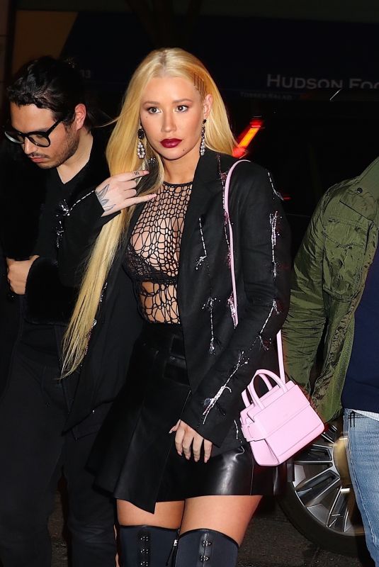 IGGY AZALEA Leaves Pre-grammys Party in New York 01/26/2018