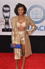 IMANI HAKIM at 49th Naacp Image Awards in Pasadena 01/14/2018