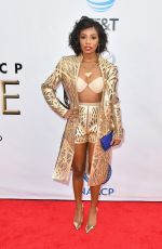 IMANI HAKIM at 49th Naacp Image Awards in Pasadena 01/14/2018