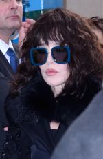 ISABELLE ADJANI at Elie Saab 2018 Haute Couture Spring/Summer Show in Paris 01/24/2018