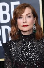 ISABELLE HUPPERT at 75th Annual Golden Globe Awards in Beverly Hills 01/07/2018