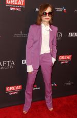 ISABELLE HUPPERT at Bafta Los Angeles Tea Party in Los Angeles 01/06/2018