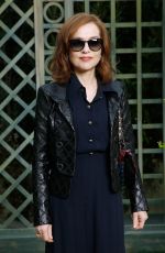 ISABELLE HUPPERT at Chanel Show at Spring/Summer 2018 Haute Couture Fashion Week in Paris 01/23/2018
