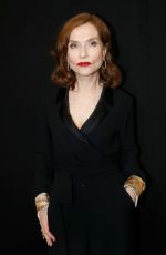 ISABELLE HUPPERT at Giorgio Armani Prive Show at 2018 Haute Couture Fashion Week in Paris 01/23/2018