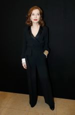 ISABELLE HUPPERT at Giorgio Armani Prive Show at 2018 Haute Couture Fashion Week in Paris 01/23/2018