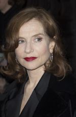 ISABELLE HUPPERT at Giorgio Armani Prive Show at 2018 Haute Couture Fashion Week in Paris 01/23/2018