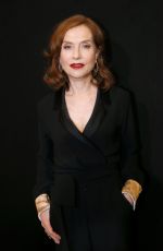 ISABELLE HUPPERT at Giorgio Armani Prive Show at 2018 Haute Couture Fashion Week in Paris 01/23/2018