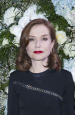 ISABELLE HUPPERT at Sidaction Gala Dinner in Paris 01/25/2018