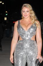 ISKRA LAWRENCE Arrives at a Grammy