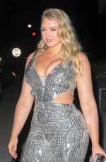 ISKRA LAWRENCE Arrives at a Grammy