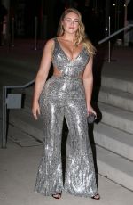 ISKRA LAWRENCE Arrives at a Grammy