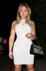 ISKRA LAWRENCE Arrives at Entertainment Weekly Pre-SAG Party in Los Angeles 01/20/2018