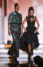 ISSA RAE at 49th Naacp Image Awards in Pasadena 01/14/2018
