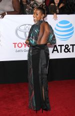 ISSA RAE at 49th Naacp Image Awards in Pasadena 01/14/2018