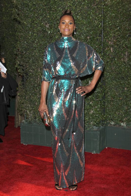 ISSA RAE at 49th Naacp Image Awards in Pasadena 01/14/2018