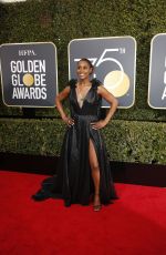 ISSA RAE at 75th Annual Golden Globe Awards in Beverly Hills 01/07/2018