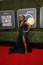 ISSA RAE at 75th Annual Golden Globe Awards in Beverly Hills 01/07/2018