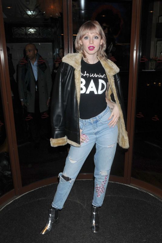IVY MAE at Curves Modeling Agency Party in London 01/22/2018