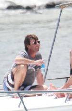 IZABEL GOULART and BRUNA MARQUEZINE at a Boat in Fernando De Noronha 01/01/2018