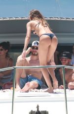 IZABEL GOULART and BRUNA MARQUEZINE at a Boat in Fernando De Noronha 01/01/2018