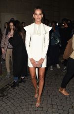 IZABEL GOULART Arrives at Valentino Fashion Show in Paris 01/24/2018
