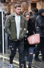 JACQUELINE JOSS and Dan Osborne Out London 01/21/2018