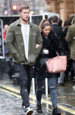 JACQUELINE JOSS and Dan Osborne Out London 01/21/2018